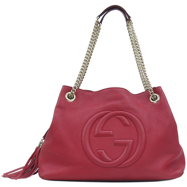 Gucci(����) 308982 ���� ���� SOHO ��ȣ �ΰ� ��Ƽġ ü�� ����� �̹���2 - ���̺��� �߰���ǰ