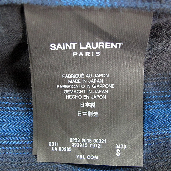 SAINTLAURENT PARIS(���ζ��ĸ�) 15FW 392945 Y972I ���� �ö��� ������ ������ ���� [���빮��] �̹���4 - ���̺��� �߰���ǰ