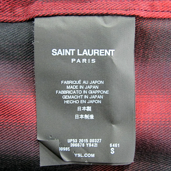 SAINTLAURENT PARIS(���ζ��ĸ�) 15AW 396678 Y942I ���� �ö��� ������ ������ ���� [���빮��] �̹���4 - ���̺��� �߰���ǰ