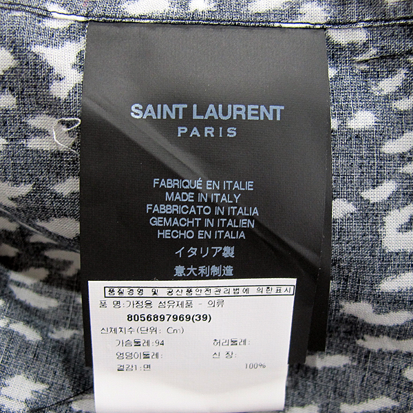 SAINTLAURENT PARIS(���ζ��ĸ�) 13SS 319539 �� 100% ���� �����ĵ� ������ ���� [���빮��] �̹���4 - ���̺��� �߰���ǰ