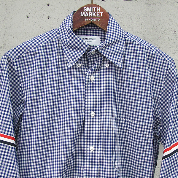 THOM BROWNE(�����) MWL150 ���� ��� üũ �Ϲ�� ������ ���� [���빮��] �̹���2 - ���̺��� �߰���ǰ