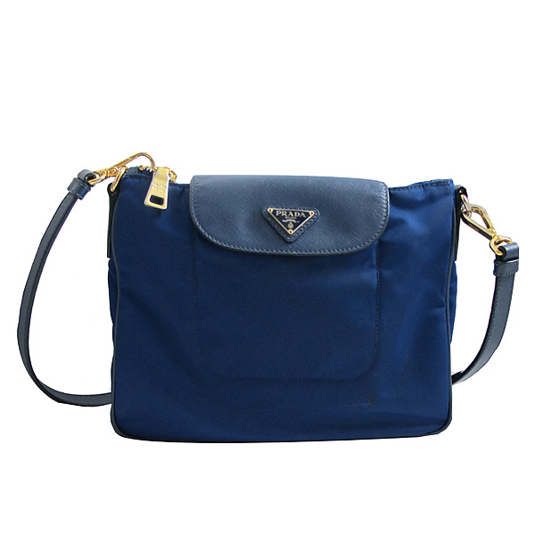 Prada(�����) BT0933 TESSUTO SAFFIANO ���� �к긯 ���ǾƳ� ȥ�� �÷� ���� �ﰢ�ΰ� ũ�ν��� [��õ��] �̹���2 - ���̺��� �߰���ǰ