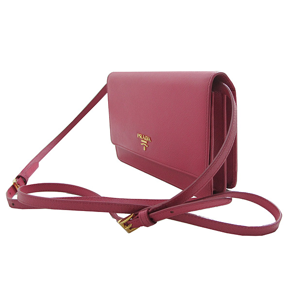Prada(�����) 1M1361 SAFFIANO METAL NERO ���ǾƳ� ��ũ ����ΰ� Ŭ��ġ ���� ũ�ν��� [��õ��] �̹���3 - ���̺��� �߰���ǰ
