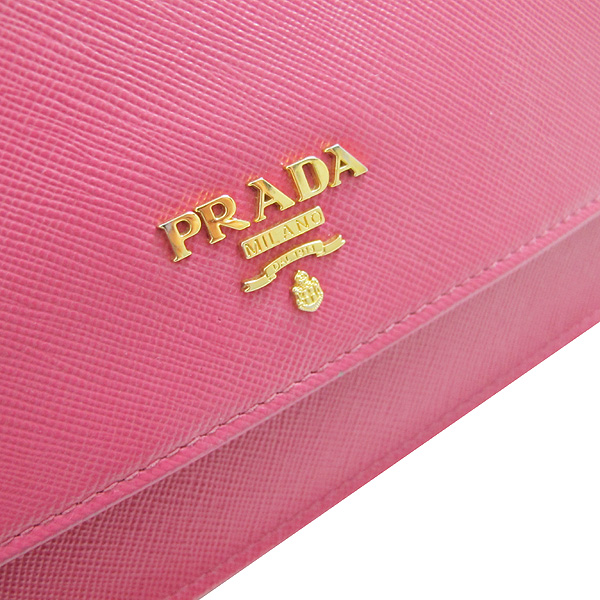 Prada(�����) 1M1361 SAFFIANO METAL NERO ���ǾƳ� ��ũ ����ΰ� Ŭ��ġ ���� ũ�ν��� [��õ��] �̹���4 - ���̺��� �߰���ǰ