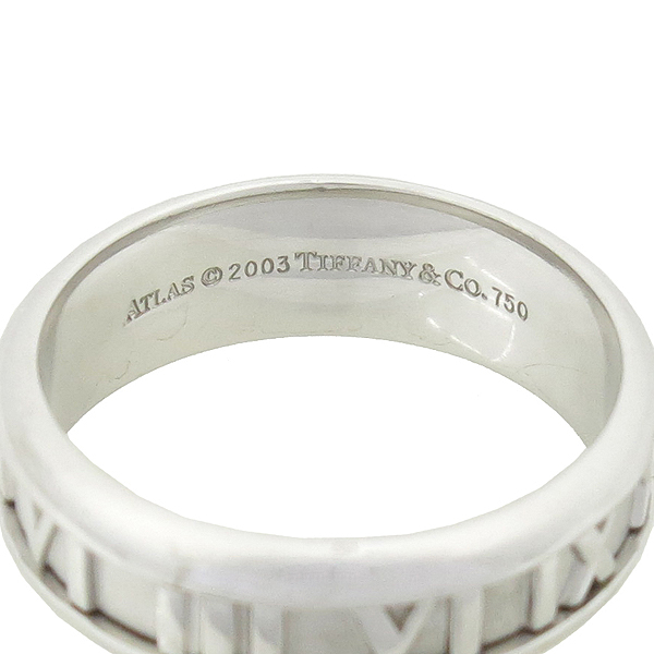 Tiffany(Ƽ�Ĵ�) 18k(750) ȭ��Ʈ ��� 6MM ��Ʋ�� ���� - 21.5ȣ �̹���2 - ���̺��� �߰���ǰ