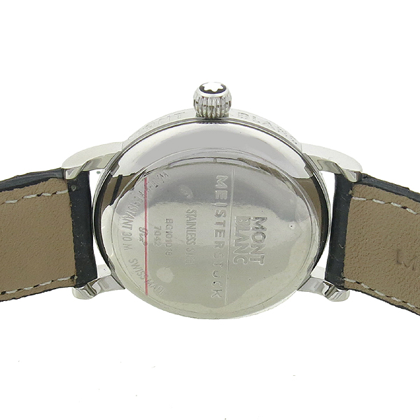 Montblanc(������) 7042 ���̽��ͽ�ƣ ���� ��ƿ �����ƽ 36MM ������ �ð� �̹���4 - ���̺��� �߰���ǰ