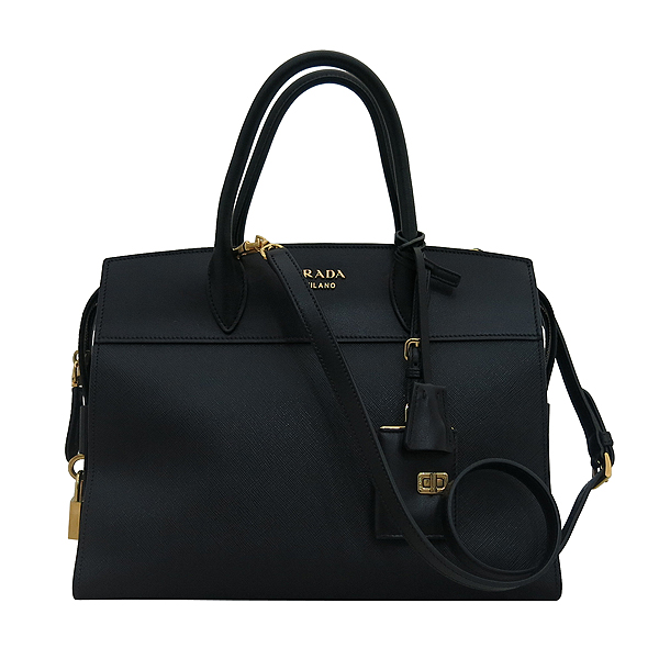 Prada(�����) 1BA047 CITY CALF + SAFFIANO ���� ����ΰ� 2WAY [�λ꼾�Һ���] �̹���2 - ���̺��� �߰���ǰ