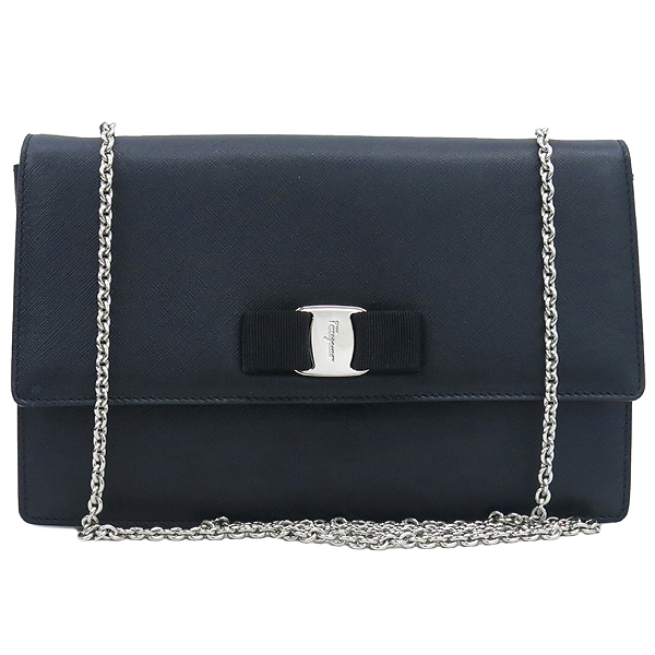 Ferragamo(��󰡸�) 21 D855 ���� ���ǾƳ� GINNY ���� ����ΰ� �ٶ� ������� ü�� ũ�ν��� �̹���2 - ���̺��� �߰���ǰ