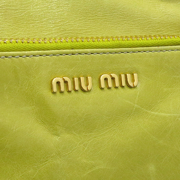 MiuMiu(�̿�̿�) VITELLO LUX �����÷� ����ΰ� ���� ���� ����� [��������] �̹���4 - ���̺��� �߰���ǰ