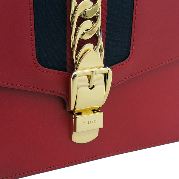 Gucci(����) 421882 2016 S/S Gucci Sylvie �Ǻ� ���� ���� ���� ��Ʈ ��Ʈ�� + ����� [�λ꼾�Һ���] �̹���5 - ���̺��� �߰���ǰ