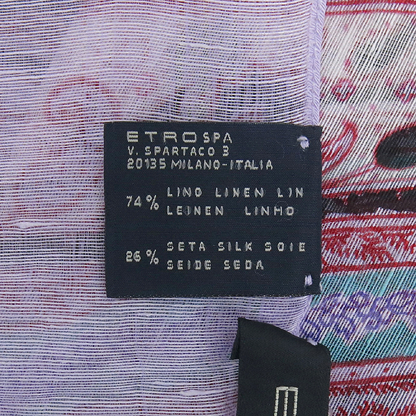 Etro(��Ʈ��) 100% ��ũ ������ ���� ��ī�� �̹���5 - ���̺��� �߰���ǰ