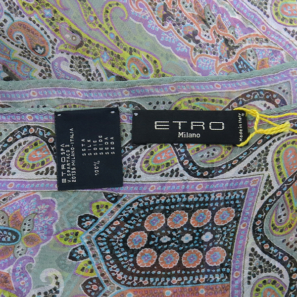 Etro(��Ʈ��) 100% ��ũ ������ ���� ��ī�� �̹���4 - ���̺��� �߰���ǰ