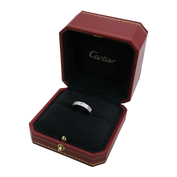 Cartier(��쿡) B4050554 18K(750) ȭ��Ʈ ��� 1����Ʈ ���̾� �̴� ���긵 ���� - 14ȣ [�λ꼾�Һ���] �̹���2 - ���̺��� �߰���ǰ