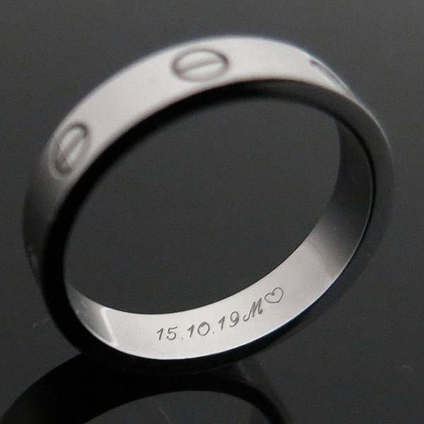 Cartier(��쿡) B4050554 18K(750) ȭ��Ʈ ��� 1����Ʈ ���̾� �̴� ���긵 ���� - 14ȣ [�λ꼾�Һ���] �̹���4 - ���̺��� �߰���ǰ