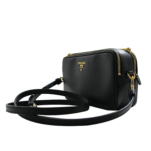 Prada(�����) 1NF002 ���� �ΰ� ��� SAFFIANO(���ǾƳ�) ��Ʈ�� �̴� ũ�ν��� [��õ��] �̹���3 - ���̺��� �߰���ǰ
