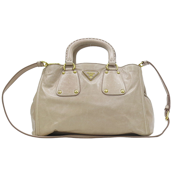 Prada(�����) BN1922 VITELLO SHINE CIPRIA ���ڷ� ���� ��Ƽ�� �ε���ũ ����ΰ� ��Ʈ�� + �����Ʈ�� 2WAY �̹���2 - ���̺��� �߰���ǰ