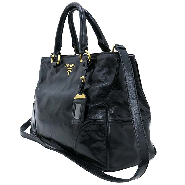 Prada(�����) BN2533 VITELLO SHINE(���ڷ� ����) �����÷� ����ΰ� ��Ʈ�� + �����Ʈ�� �̹���3 - ���̺��� �߰���ǰ