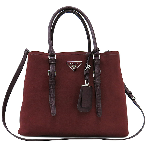 Prada(�����) 1BG820 ���ǵ� �����̵� ���ǾƳ� ȥ�� �κ��� ����ΰ� ��Ʈ�� + �����Ʈ�� 2WAY �̹���2 - ���̺��� �߰���ǰ