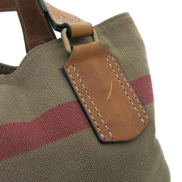 Burberry(������) TOTTENHAM ��Ʈ�� �ֽ��� üũ �к긯 ���� ���� ȥ�� 2WAY + ���� �Ŀ�ġ [�λ꼾�Һ���] �̹���3 - ���̺��� �߰���ǰ