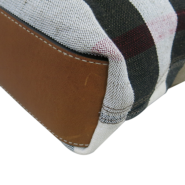 Burberry(������) TOTTENHAM ��Ʈ�� �ֽ��� üũ �к긯 ���� ���� ȥ�� 2WAY + ���� �Ŀ�ġ [�λ꼾�Һ���] �̹���5 - ���̺��� �߰���ǰ