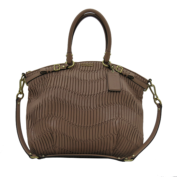 Coach(��ġ) F18643 �Դ���(GATHERED) ���� ���� �޵� ���Ǿ� ��Ʈ�� [�λ꼾�Һ���] �̹���2 - ���̺��� �߰���ǰ