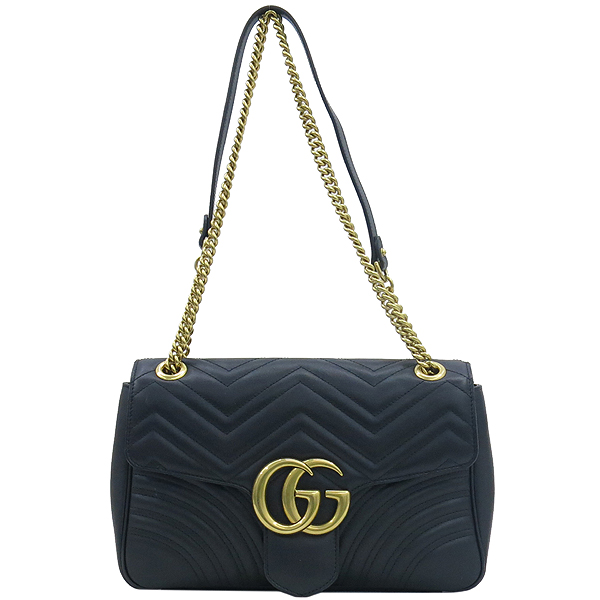 Gucci(����) 443496 ���� Marmont ����Ʈ �̵�� ��Ʋ�� ����� ��Ʈ��Ƽġ GG ����ΰ� �� ��� ü�� �÷� ����� �̹���2 - ���̺��� �߰���ǰ