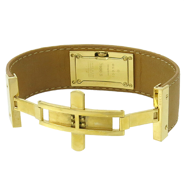 Gucci(����) 7800S ���� �簢 ������ ���� ��� ������ �ð� �̹���3 - ���̺��� �߰���ǰ