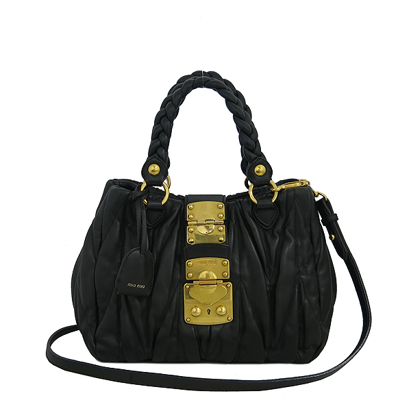 MiuMiu(�̿�̿�) RN0473 MATELASSE LUX (��Ʈ��� ����) ��Ƽ�� ���� ���� ���� 2WAY [���빮��] �̹���2 - ���̺��� �߰���ǰ