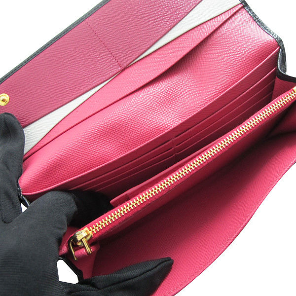 Prada(�����) 1MH132 SAFFIANO METAL NERO ���ǾƳ� ��Ż ���� ����ΰ� ������ + ����ī������ [��õ��] �̹���4 - ���̺��� �߰���ǰ