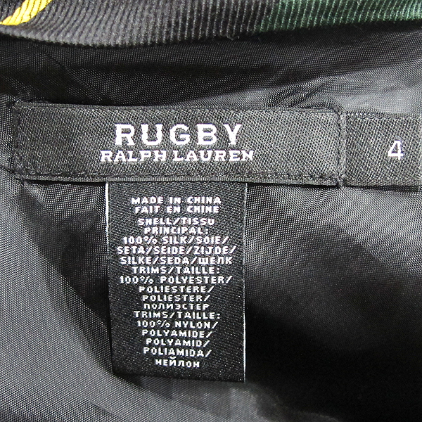 Polo Ralphlauren(����) RUGBY 100% ��ũ �Ÿ� ������ ������ üũ ��ĿƮ [���빮��] �̹���4 - ���̺��� �߰���ǰ