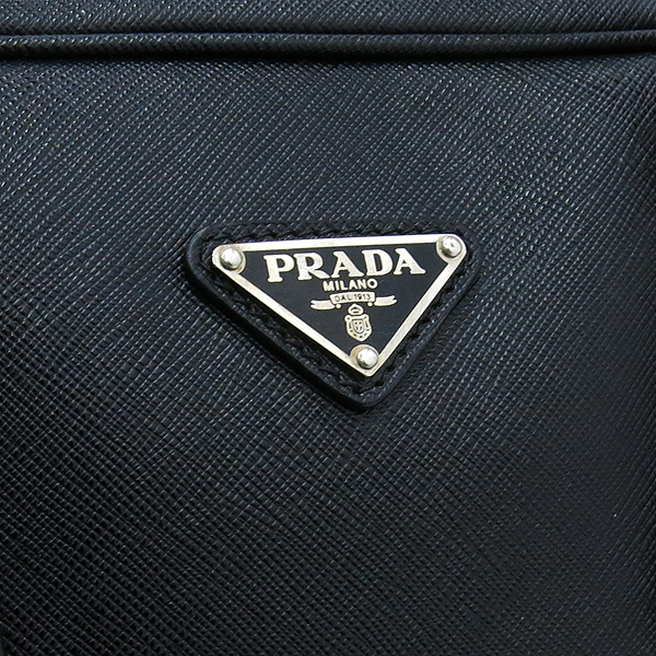 Prada(�����) VA0891 SAFFIANO TRAVEL NERO ���ǾƳ� Ʈ���� ���� �ﰢ ����ΰ� ���� ��Ʈ�� + �����Ʈ�� 2WAY �̹���4 - ���̺��� �߰���ǰ