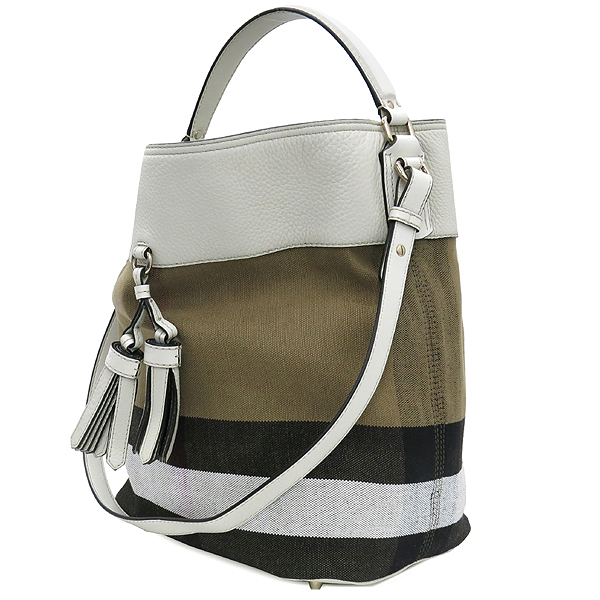 Burberry(������) ĵ���� üũ ���̺��� ȥ�� �̵�� �ֽ��� �½���� ��Ʈ�� + �����Ʈ�� 2WAY �̹���2 - ���̺��� �߰���ǰ