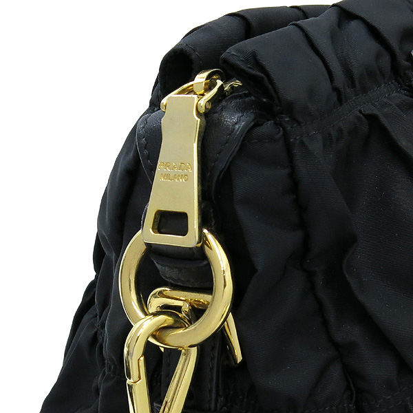 Prada(�����) BN1336 TESSUTO GAUFRE NERO ���� �к긯 ������ ���� ȥ�� ����ΰ� ��Ʈ�� + �����Ʈ�� 2WAY �̹���5 - ���̺��� �߰���ǰ