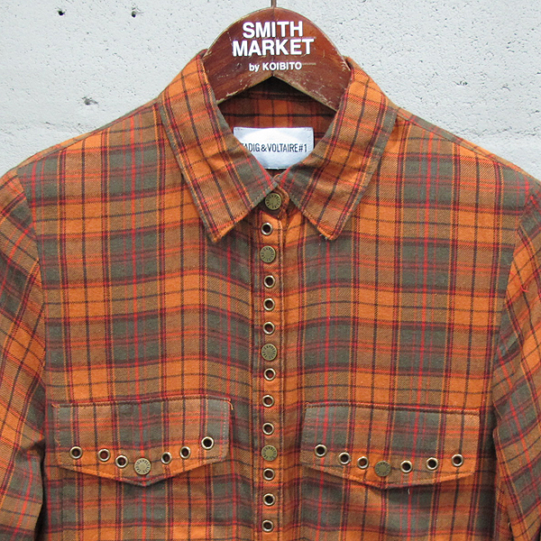 ZADIG&VOLTAIRE(��� �� ���׸�) �� 100% üũ ���� ��Ī ������ ������ ���� [���빮��] �̹���2 - ���̺��� �߰���ǰ