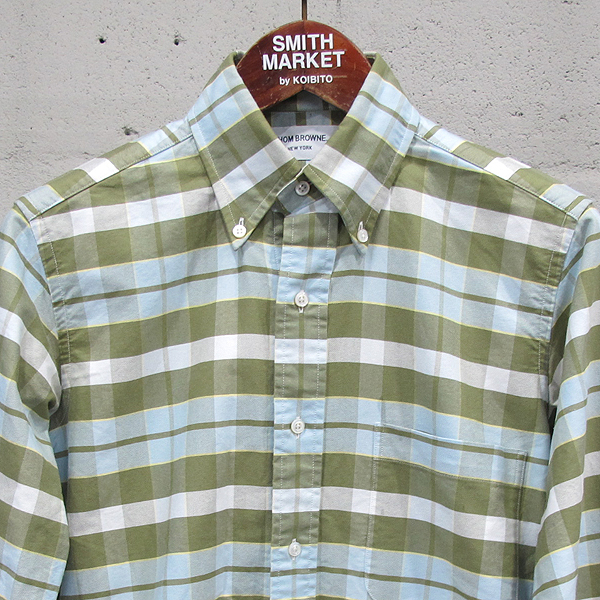 THOM BROWNE(�����) �� 100% ��Ƽ �÷� üũ ������ ���� [���빮��] �̹���2 - ���̺��� �߰���ǰ