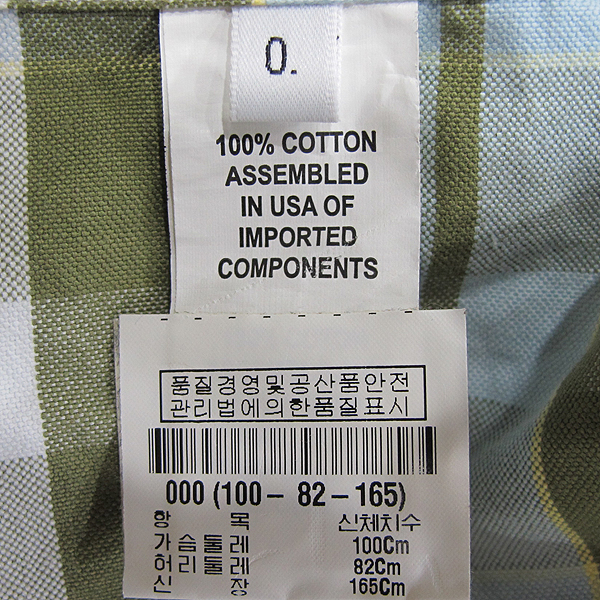 THOM BROWNE(�����) �� 100% ��Ƽ �÷� üũ ������ ���� [���빮��] �̹���4 - ���̺��� �߰���ǰ