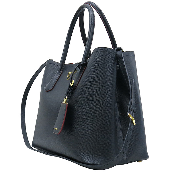 Prada(�����) B2756T SAFFIANO CUIR NERO ���ǾƳ� ���� �κ��� ����ΰ� ��Ʈ�� + �����Ʈ�� 2WAY �̹���3 - ���̺��� �߰���ǰ