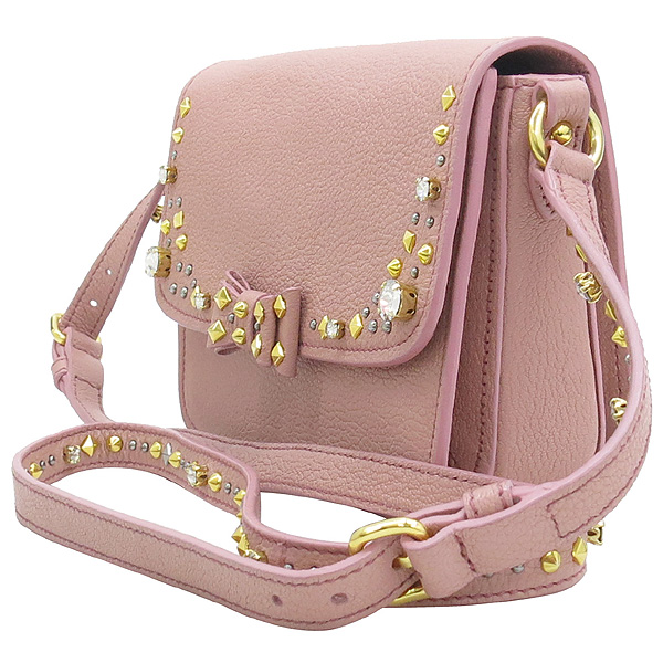 MiuMiu(�̿�̿�) RT0512 MADRAS ����� ��ũ ���� ũ����Ż ��� ����� �̹���3 - ���̺��� �߰���ǰ