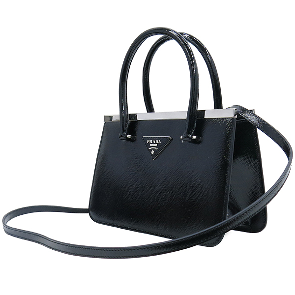 Prada(�����) BN2847 ���� SAFFIANO VERNIC ���ǾƳ� �̴� ��Ʈ��  + ��� ��Ʈ�� �̹���3 - ���̺��� �߰���ǰ