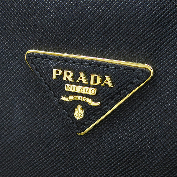 Prada(�����) BN2259 SAFFIANO LUX NERO ���� ���ǾƳ� �ﰢ ����ΰ� ��Ʈ�� + �����Ʈ�� 2WAY �̹���4 - ���̺��� �߰���ǰ