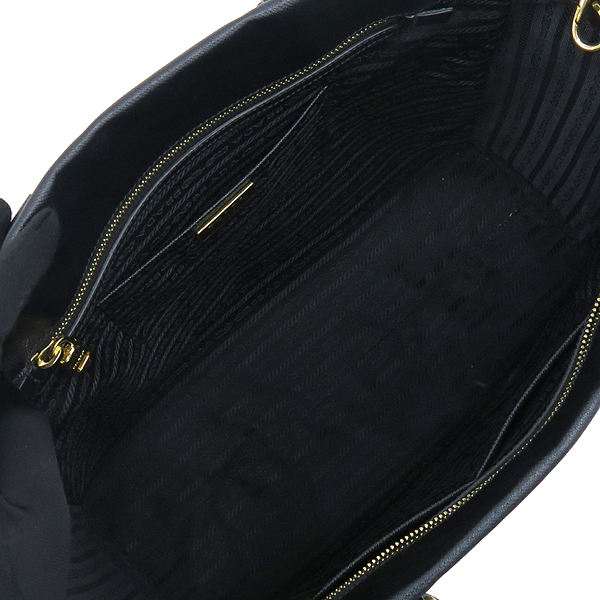 Prada(�����) BN2259 SAFFIANO LUX NERO ���� ���ǾƳ� �ﰢ ����ΰ� ��Ʈ�� + �����Ʈ�� 2WAY �̹���6 - ���̺��� �߰���ǰ