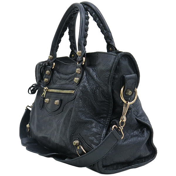 Balenciaga(�߷��þư�) 281770 ����Ų ��Ƽ�� ���� �� ���̾�Ʈ ��Ƽ ��Ʈ�� + �����Ʈ�� �����ſ� 2WAY �̹���3 - ���̺��� �߰���ǰ