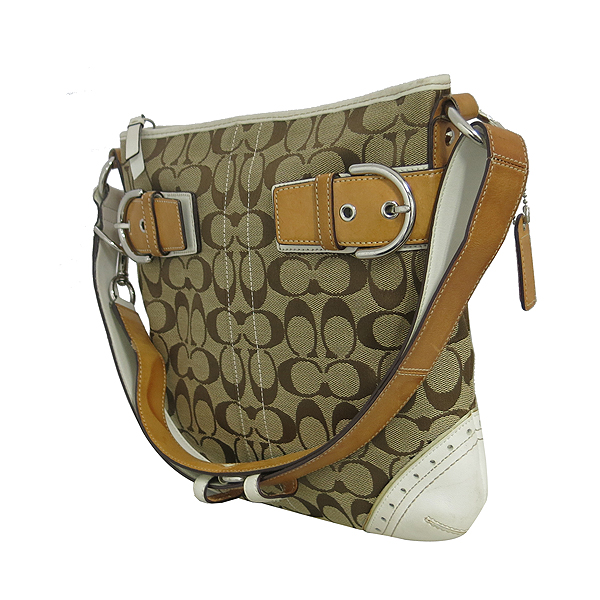 Coach(��ġ) 1487 �ñ״�ó �ΰ� �ڰ��� ���̺��� ���� Ʈ���� ũ�ν��� [���빮��] �̹���2 - ���̺��� �߰���ǰ