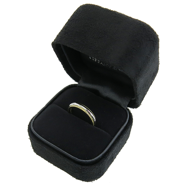 Tiffany(Ƽ�Ĵ�) PT950(�÷�Ƽ��) + 18K ���ο��� �޺� �б׷��� 3MM ���� - 7ȣ �̹���2 - ���̺��� �߰���ǰ