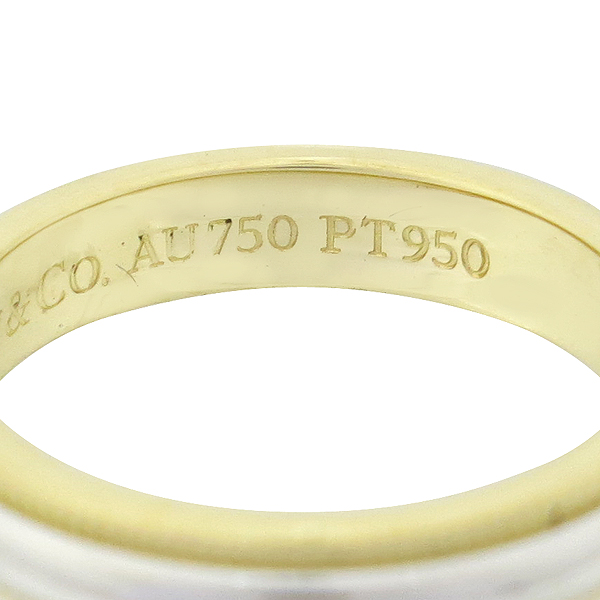 Tiffany(Ƽ�Ĵ�) PT950(�÷�Ƽ��) + 18K ���ο��� �޺� �б׷��� 3MM ���� - 7ȣ �̹���4 - ���̺��� �߰���ǰ