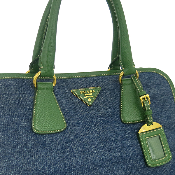 Prada(�����) BN2254 �ﰢ �ΰ� ���� ���ǾƳ� ���� Ʈ���� 2WAY [���빮��] �̹���4 - ���̺��� �߰���ǰ