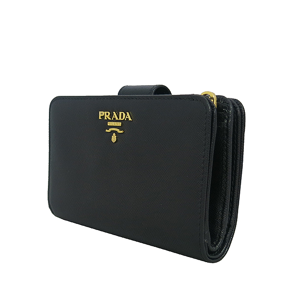 Prada(�����) 1M1225 SAFFIANO METAL NERO ���ǾƳ� ���̺� ����ΰ� ������ [���빮��] �̹���3 - ���̺��� �߰���ǰ