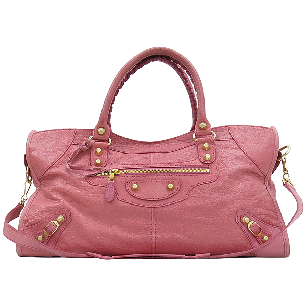 Balenciaga(�߷��þư�) 282009 ��ũ �÷� �� ���̾�Ʈ ��� ��ƮŸ�� 2WAY + �����ſ� �̹���2 - ���̺��� �߰���ǰ