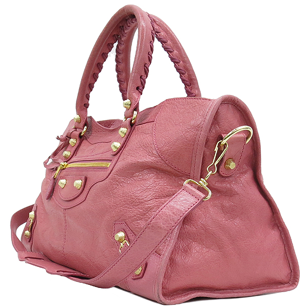 Balenciaga(�߷��þư�) 282009 ��ũ �÷� �� ���̾�Ʈ ��� ��ƮŸ�� 2WAY + �����ſ� �̹���3 - ���̺��� �߰���ǰ