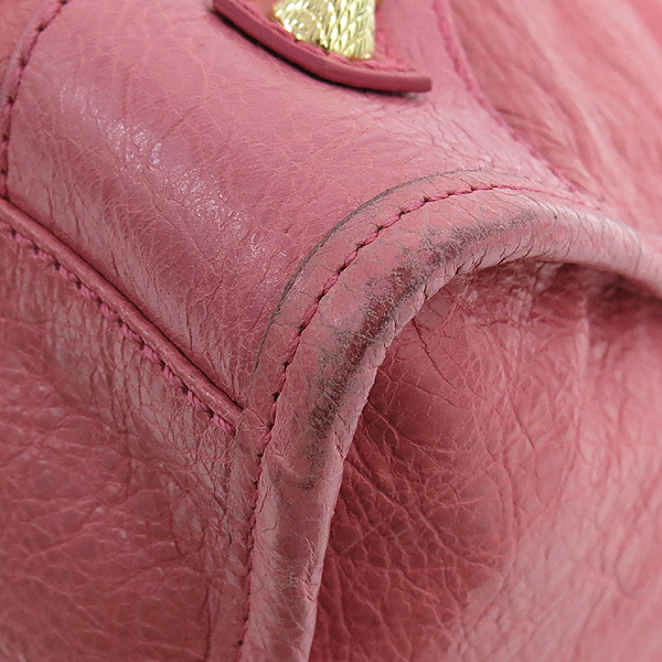 Balenciaga(�߷��þư�) 282009 ��ũ �÷� �� ���̾�Ʈ ��� ��ƮŸ�� 2WAY + �����ſ� �̹���5 - ���̺��� �߰���ǰ